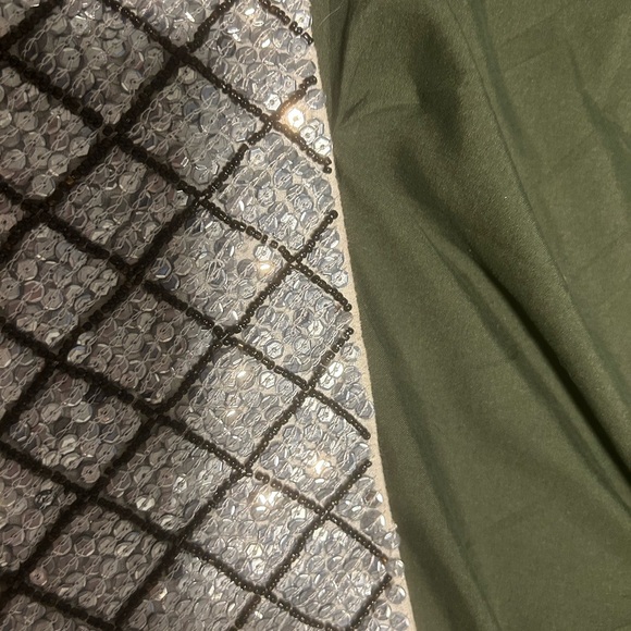 Silver Sequin Gryphon Skirt ASO Serena Van Der Woodsen on Gossip Girl Size L - Picture 10 of 15